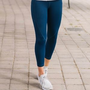 Zyia Navy Pocket Light n Tight Hi-Rise Capri 20"